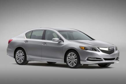 Acura debuts aero-fused 2014 RLX Sedan