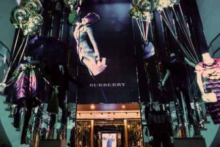 Burberry Pacific Place flagship store in Hong Kong – brand’s largest store in Asia