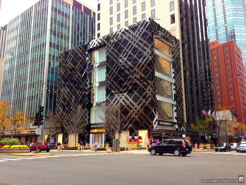 Modern-meets-heritage: Burberry expands Michigan Avenue Chicago shop, brand&#39;s largest US ...