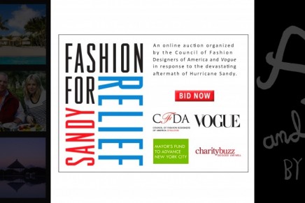 Fashion For Sandy Relief