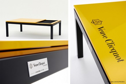 Veuve Clicquot billiard fusiontable