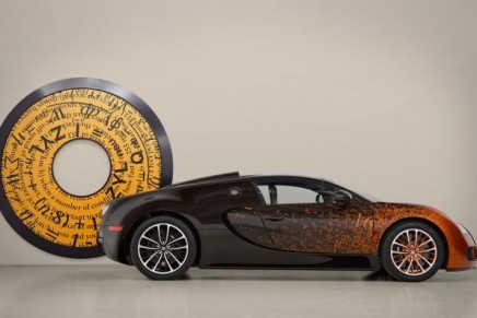 The fastest artwork ever – Bugatti Grand Sport Venet