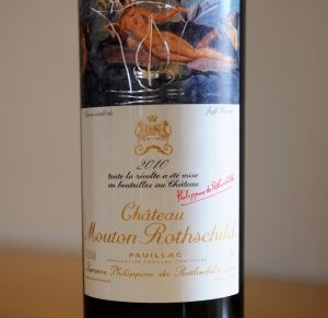 World’s most expensive living artist designs Chateau Mouton Rothschild label