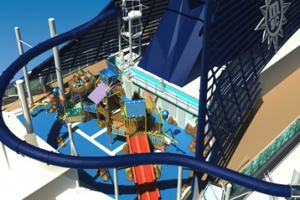 The latest addition to the MSC Cruises’ fleet to feature water park