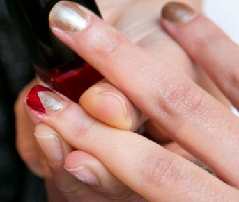 Rock any party nail design
