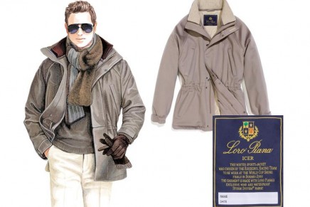 Loro Piana Icer with cashmere storm system