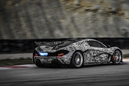 McLaren celebrating the brand’s landmark anniversary