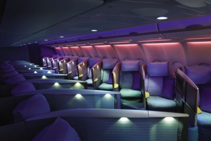 The most comfortable business class seating