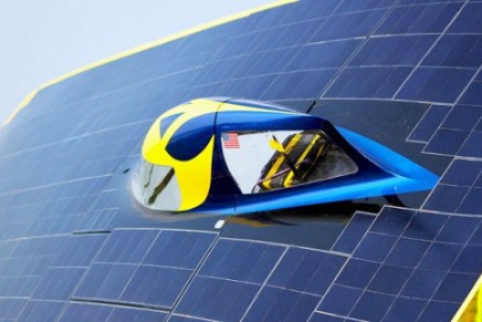 Charged by sunlight: sun-powered Generation car enters 2013 World Solar Challenge