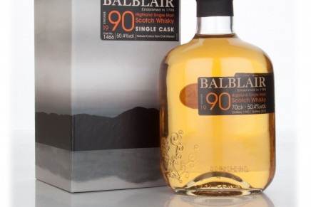 Peated whisky from the Scotland’s Balblair distillery