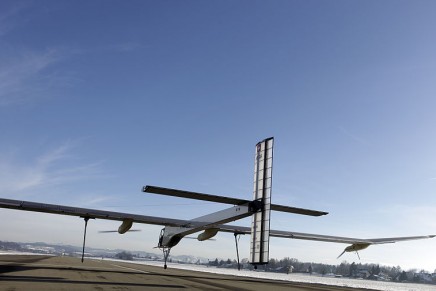 Groundbreaking Solar Impulse plane on the “Across America 2013” mission