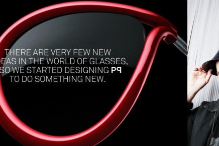 Ron Arad x pq eyewear. new idea in the world of glasses