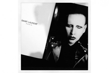 Fabulous and frightening Marilyn Manson – the new face of Saint Laurent’s spring campaign