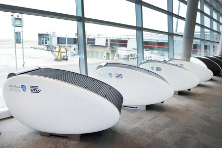 World first: ‘GoSleep’ sleeping pods at Abu Dhabi International Airport
