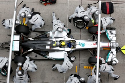 IWC x Mercedes AMG Petronas pop-up store