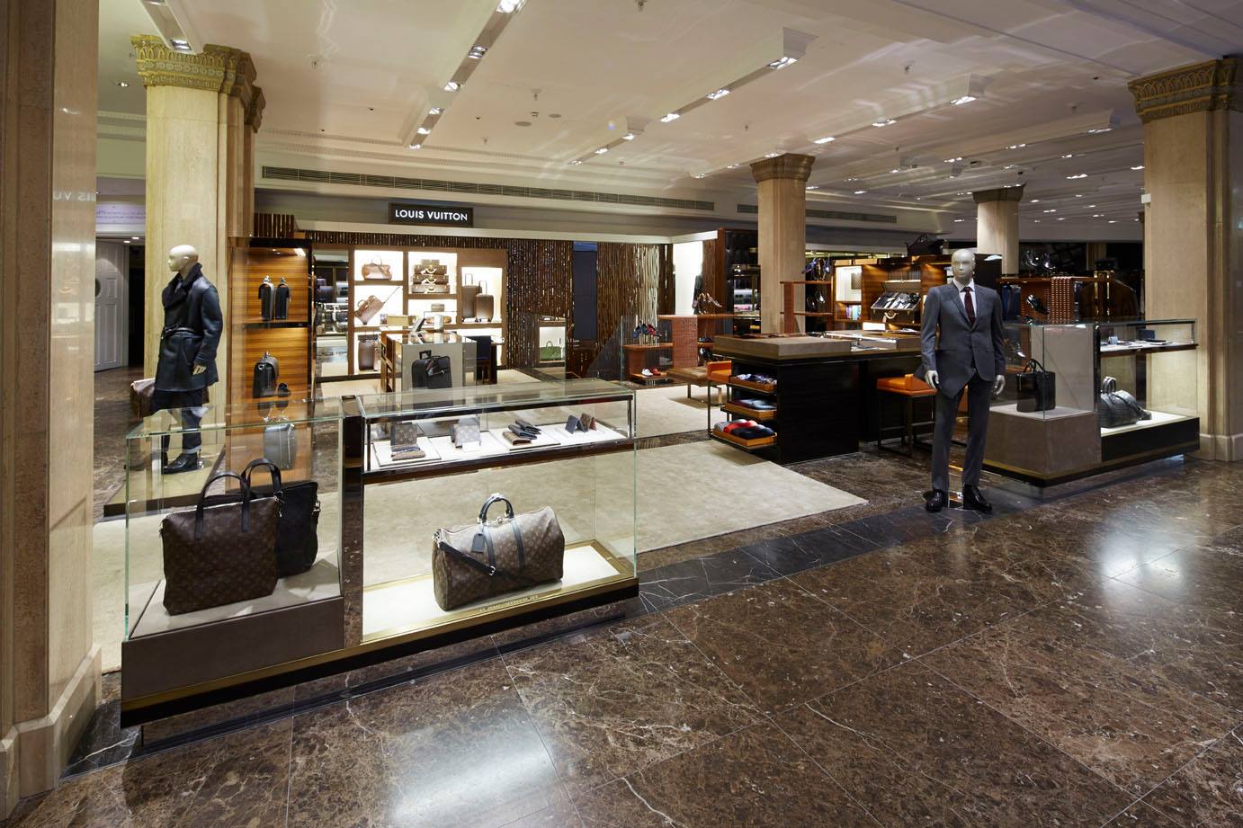 Louis Vuitton London Harrods store, United Kingdom