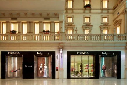 Prada expanded its empire into Doha, Qatar