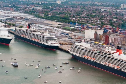 Cunard celebrates 175 years since first circumnavigation of the globe