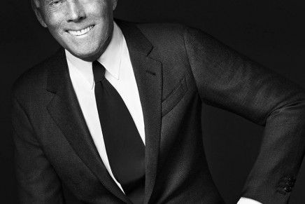 79-year-old Giorgio Armani steals the limelight for his new Made-to-Measure campaign
