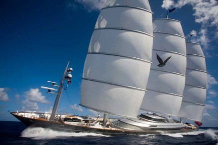 First Baccarat Superyacht World Trophy goes to stunning Maltese Falcon