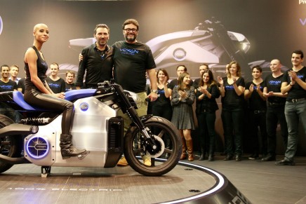 Voxan unveiled the world’s most powerful all-electric motorcycle
