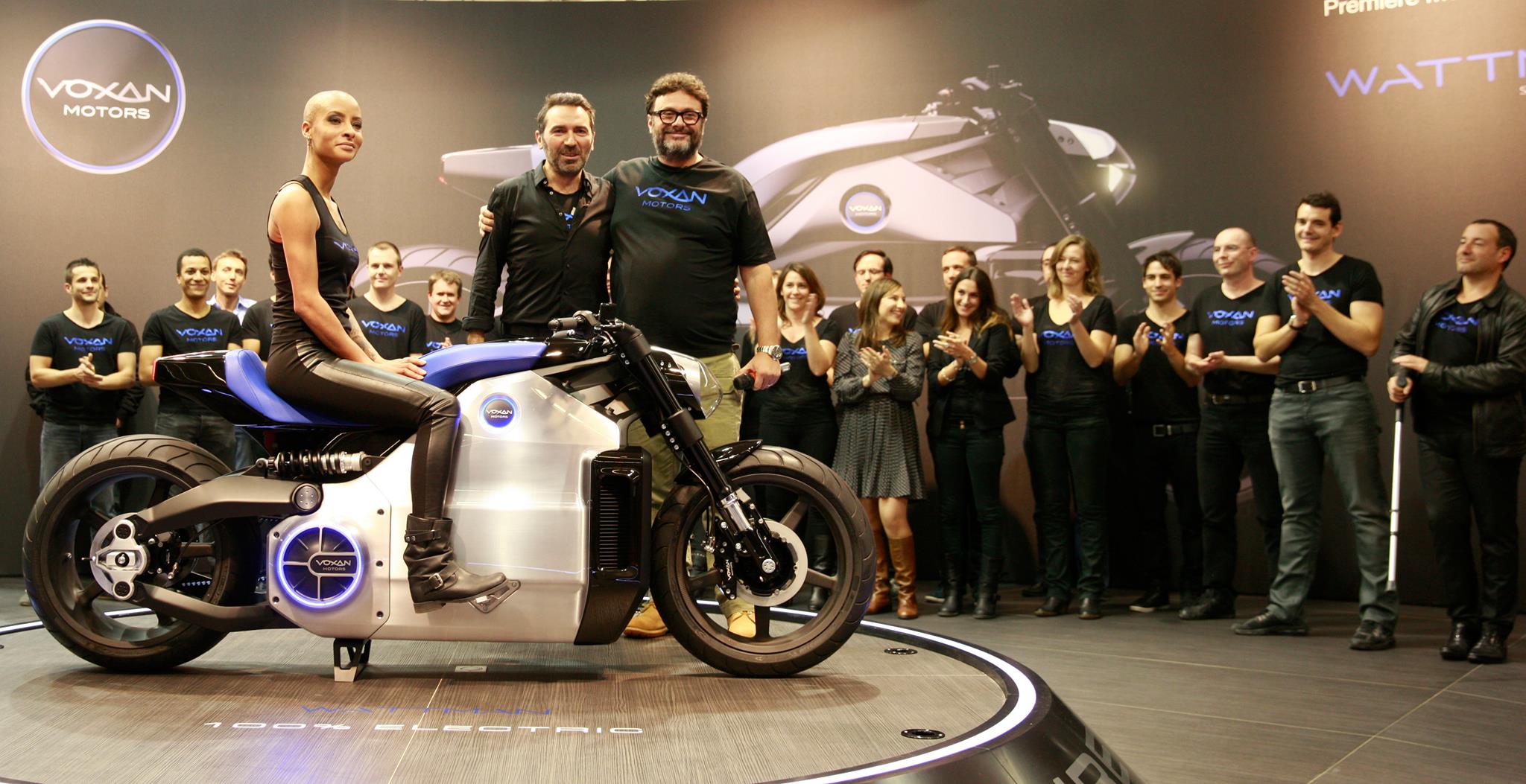 Voxan unveiled the world s most powerful all electric motorcycle