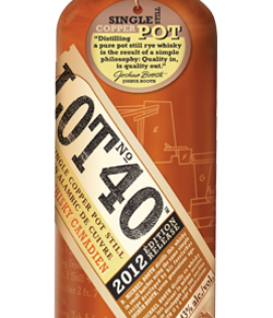 Corby’s Lot No. 40 named Canadian Whisky of the Year
