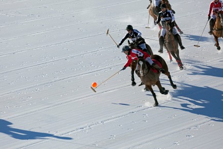 Anniversary edition of the St. Moritz Polo World Cup on the frozen St. Moritz lake