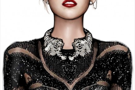 Roberto Cavalli’s designs for Miley Cyrus