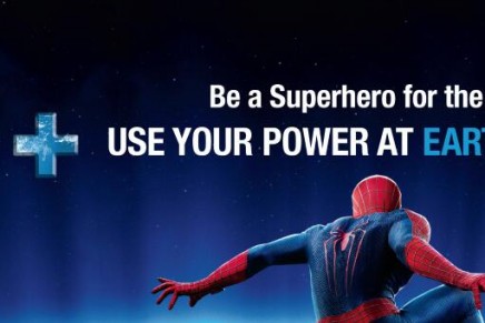 The first Super Hero ambassador for Earth Hour