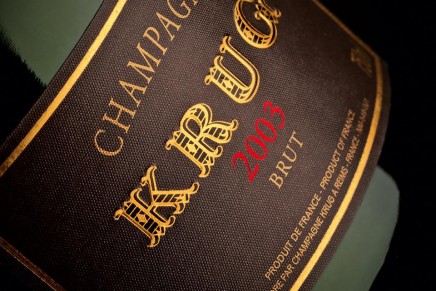 There are as many stories as there are Krug Vintages. Krug 2003 vintage Solar Vivacity