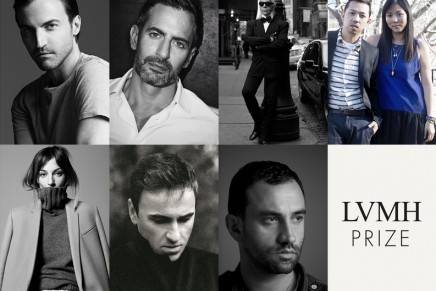 Tomorrow’s young fashion designer. LVMH Fashion Prize. 2014 designers’s shortlist