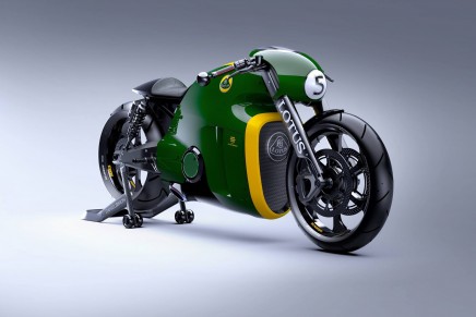 Lotus’ own and first ever motorcycle ready to roar
