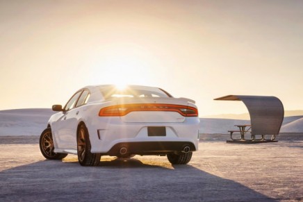 Angry-looking 2015 Dodge Charger SRT Hellcat – the world’s fastest four-door car