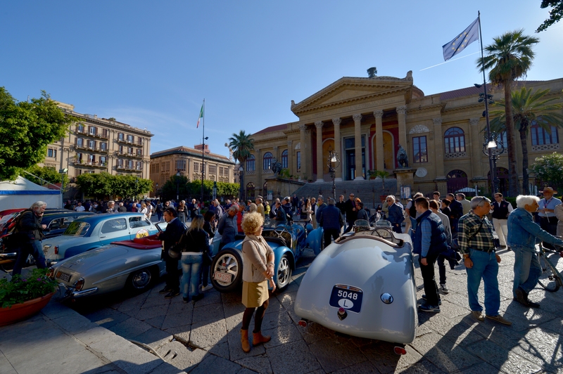 2016 Targa Florio 100 edition of the classic car race - photos exhibition