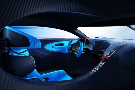 Exaggerated and extremely performance-oriented: Bugatti Vision Gran Turismo Concept Car at IAA 2015