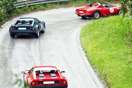 70 Ferraris at the 2017 Ferrari Cavalcade, the event devoted to the cars that have made the history of Ferrari