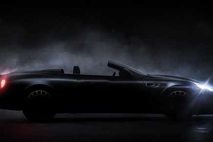 Kahn Design debuts a new convertible variant, the Aston Martin-inspired Vengeance Volante