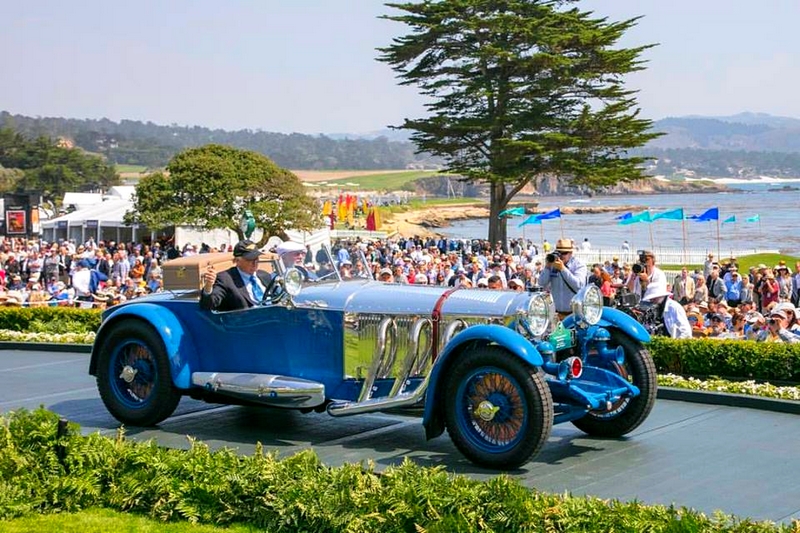 2017 PebbleBeachConcours Best of Show winner is the 1929 Mercedes-Benz S Barker Tourer owned by Bruce McCaw