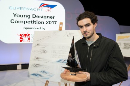 Superyacht UK Young Designer Competition 2017. The winners announced at London Boat Show