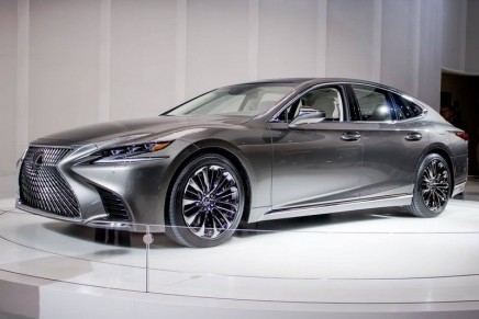 2018 Lexus LS. Japanese hospitality applied to a luxury automobile