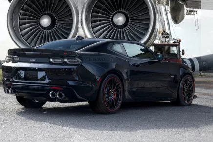 The famed muscle car Yenko Camaro returns with custom built 1050HP supercharged engine