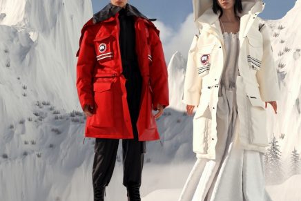 The Convertible Snow Mantra: Angel Chen reimagines iconic Canada Goose styles