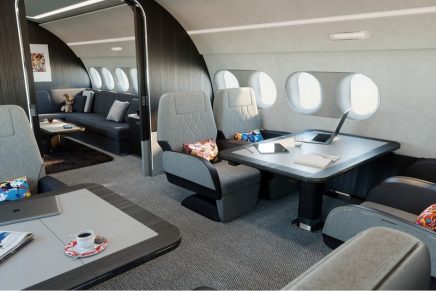 ACJ TwoTwenty Xtra Large Bizjet is the quietest and most eco-friendly aircraft in its category