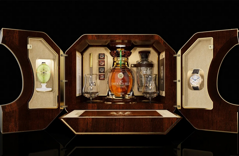‘The Emerald Isle’ created by The Craft Irish Whiskey Co. & Fabarge @The Craft Irish Whiskey Co.