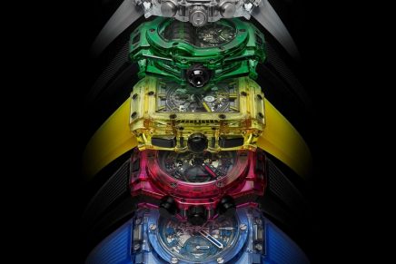 For Hublot, it seems there are no limits when it comes to colour and horological innovation