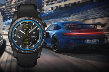 Porsche 911 GT3 is sold with matching high-end wristwatch customized by the driver