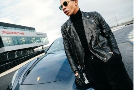 Porsche is working together with one of the most famous faces in the fashion scene