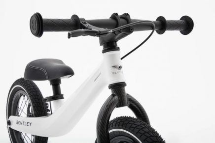 Bentley inspires a new  luxury children’s balance bike