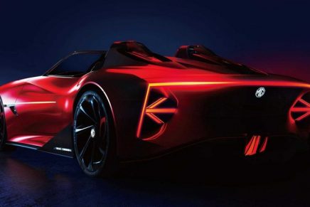 MG unveils Cyberster Concept with a stunning convertible recalling classic MG roadsters